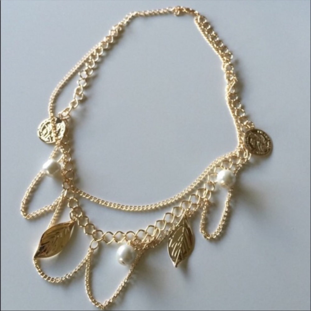 NEW 8 Coin & Pearl Necklaces - 8 Necklaces - Picture 2 of 5